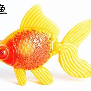 生产销售水族箱鱼缸仿真鱼塑料鱼假鱼水柱灯用塑料鱼假热爆款