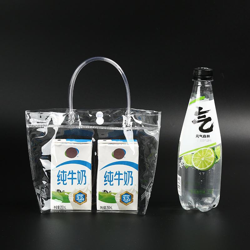 pvc手提袋定制伴手礼袋蛇年春节礼品袋塑料服装店袋子现货爆款