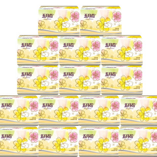 五月花A1997E0抽纸家庭装抽取式2层200抽单包装多省包邮