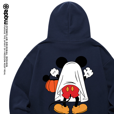 万圣节米奇卫衣连帽衣服