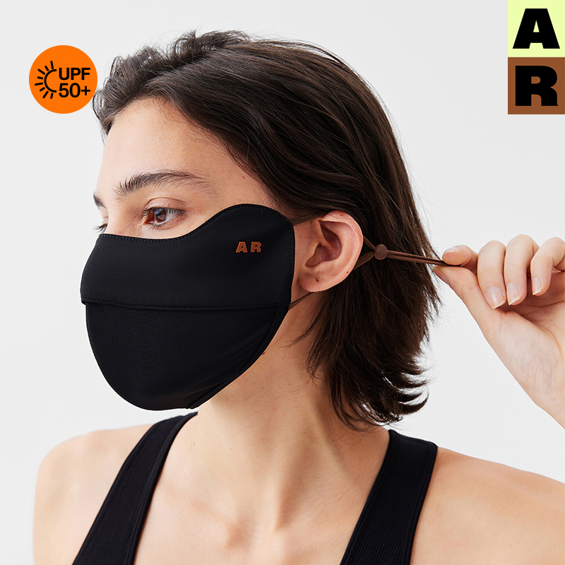立体高颜值防晒口罩撞色耳带