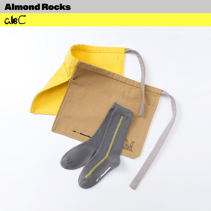 【胶囊系列】AR x abC联名合作款中筒袜多功能创作者围裙男女同款