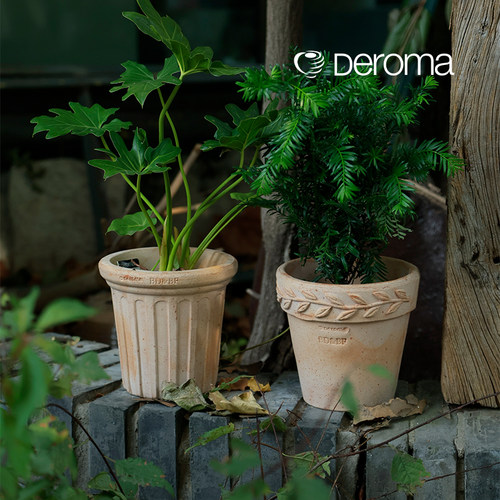 罗马柱月桂花环手工浮雕北欧复古