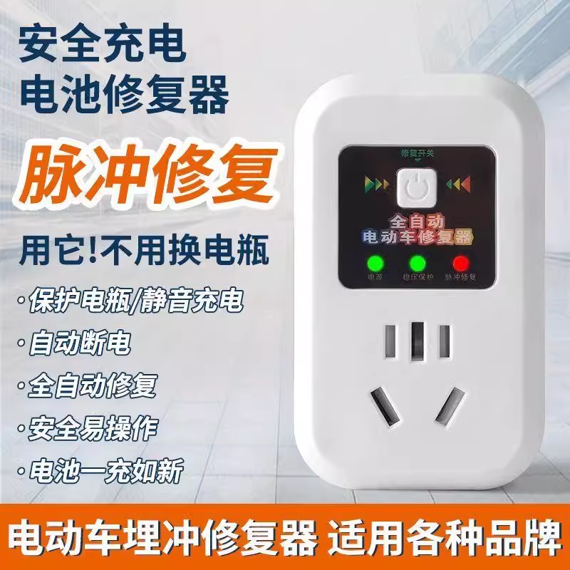 真脉冲蓄电池修复器锂铅酸充电器