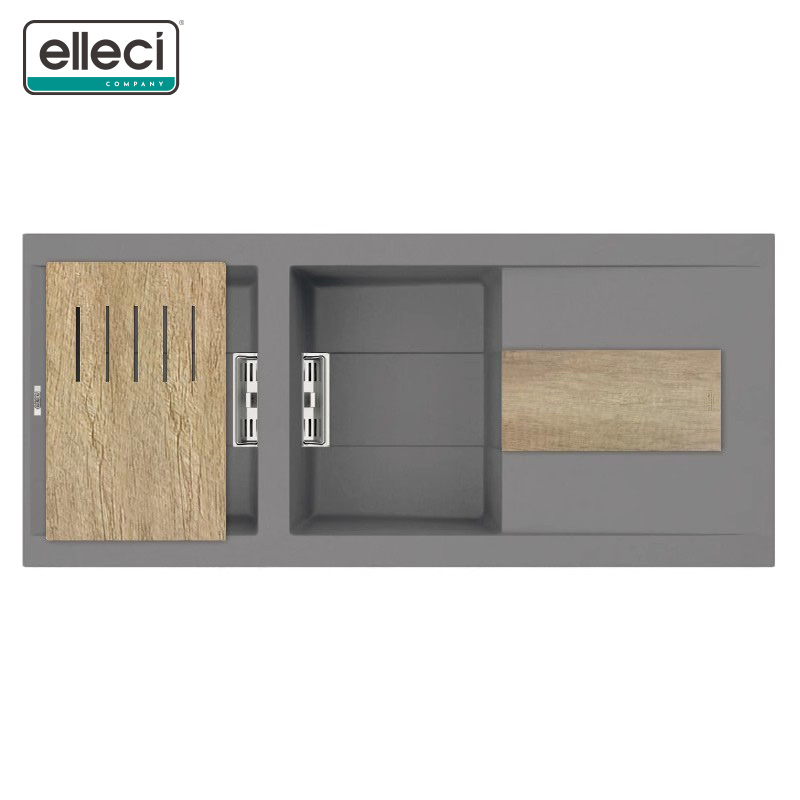 艾乐琪elleci进口水槽多功能家用