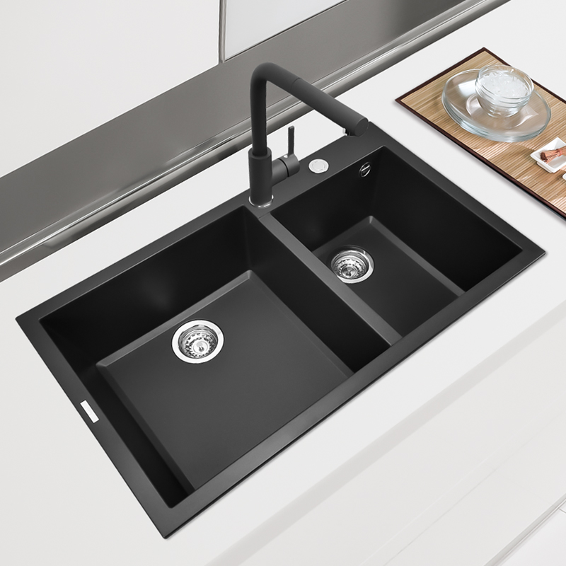 艾乐琪elleci石英石水槽厨房