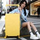 日本SO20寸24寸宽拉杆女大容量行李箱铝框拉杆旅行男多巴胺登机箱