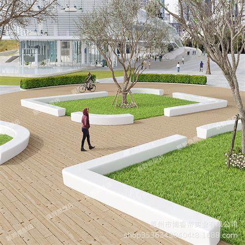 玻璃钢休闲椅商业园林景观花坛休息坐凳户外公园异形树池长条椅子,商业/办公家具,排椅系列,淘宝优惠券,粉丝福利购,淘宝优惠卷