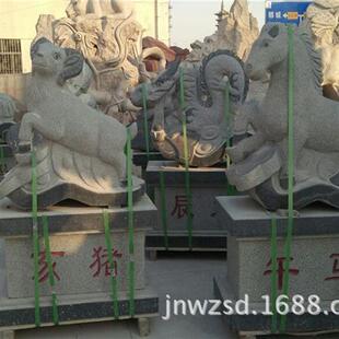 景观石雕金猪图片河北石猴雕刻厂家山东石刻耕地牛造价