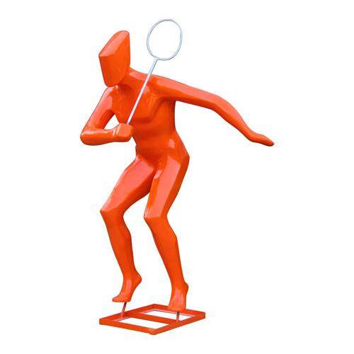 户外大型运动人物玻璃钢雕塑体育馆仿真打羽毛球摆件公园操场装饰,家居饰品,落地摆件,淘宝优惠券,粉丝福利购,淘宝优惠卷