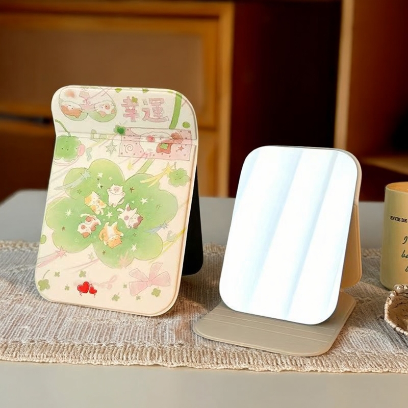 韩版折叠折叠镜子金沛高清镜子