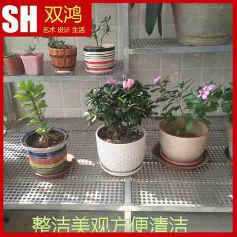 冲孔板304不锈钢金属网孔板圆孔冲孔网防盗网垫板花架钢板网筛si.