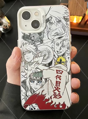 凌彩创艺动漫火影忍者合集手机壳适用苹果16promax华为vivoiqooneo10pro小米15pro一加ace5红米80至尊IMD彩银