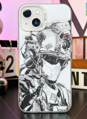 凌彩创艺游戏三角洲威龙手机壳适用苹果17promax华为vivoiqoo15小米17promax一加ace5pro红米80至尊IMD彩银壳