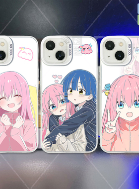 凌彩创艺动漫孤独摇滚波奇酱手机壳适用苹果15promax华为vivoiqooneo10小米15pro一加ace5红米k70至尊IMD彩银