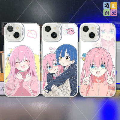 凌彩创艺动漫孤独摇滚波奇酱手机壳适用苹果15promax华为vivoiqooneo10小米15pro一加ace5红米k70至尊IMD彩银