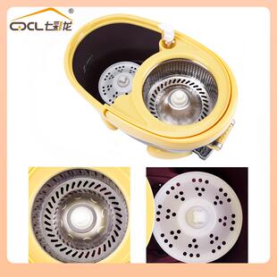 ā七彩龙拖把桶旋转拖把免手洗两用拖地桶四驱拖布桶墩布家用一