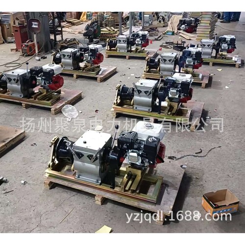 2025新品江苏扬州产1吨3吨5吨8吨手扶机动绞磨机3吨机动绞磨机机