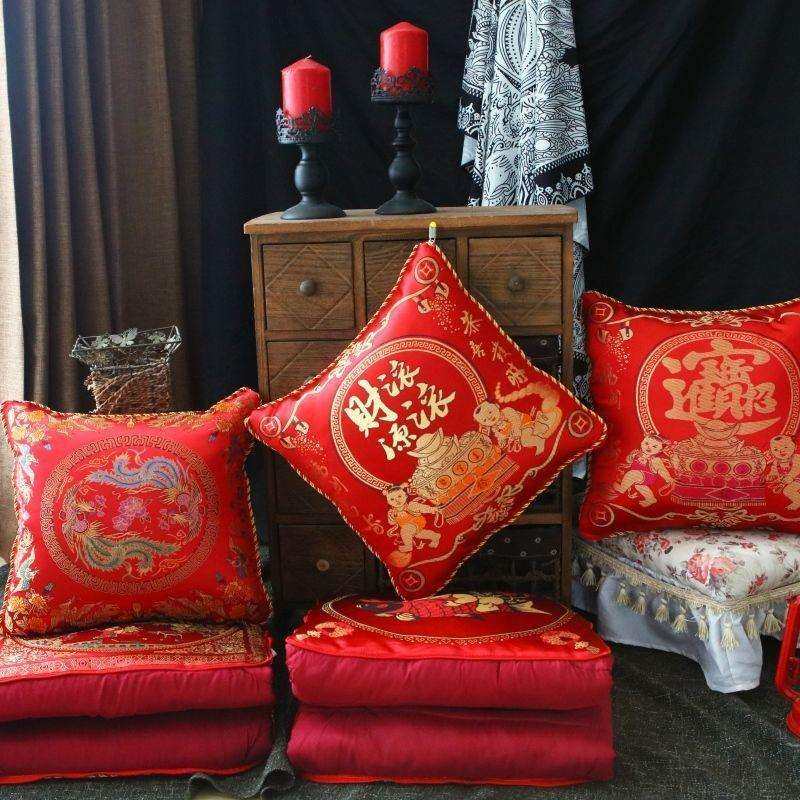 车载抱枕被子加厚两用中式结婚靠垫被办公室沙发午休枕头被四季,特色手工艺,其他特色工艺品,淘宝优惠券,粉丝福利购,淘宝优惠卷