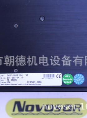 KNIELDCD5.10-15.2-24V3271-203-04.1518-36VDC控制器电源