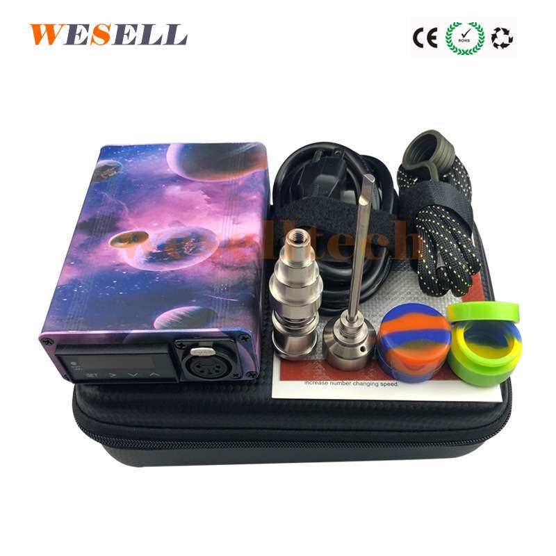 新款星空enail,enail dab kit,温控器干烧套装,配发热加热线圈