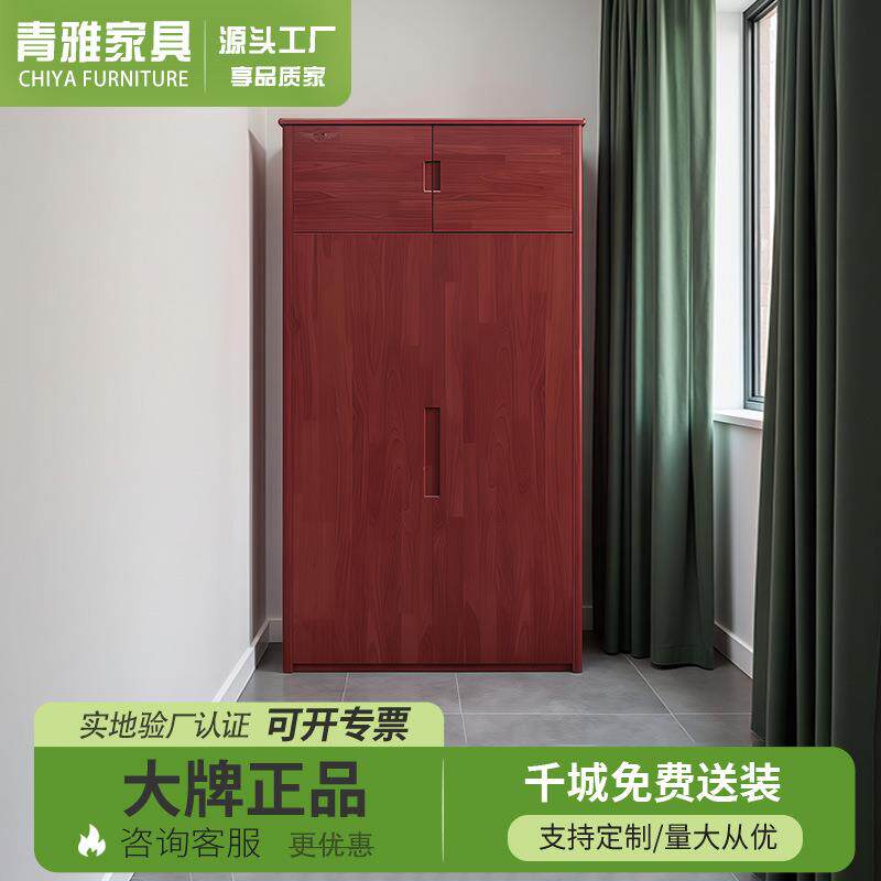 制式家具营具内务物品存放柜两门学校培训基地单位宿舍实木衣柜