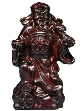 黑檀木祝福新古典客厅摆件