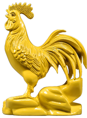 祝福客厅摆件补角吉祥物木头红木