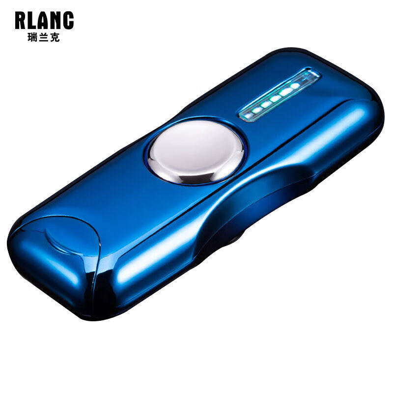 RLANC瑞兰克充电打火机个性电阻丝打火机点烟器指尖陀螺蓝冰蓝冰怎么看?