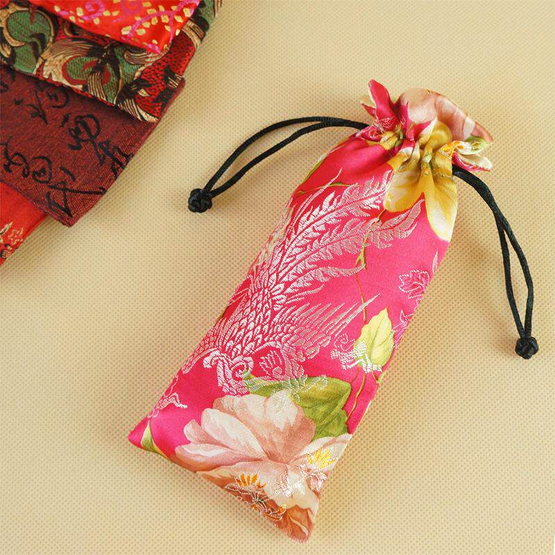 饰品包装梳子锦囊茶叶礼品丝绸包装 梳子袋子首饰盒食品爆款