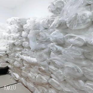 210T涤塔夫黑色白色现货服装里布口袋布袖里布涤丝纺涂层韩国爆款