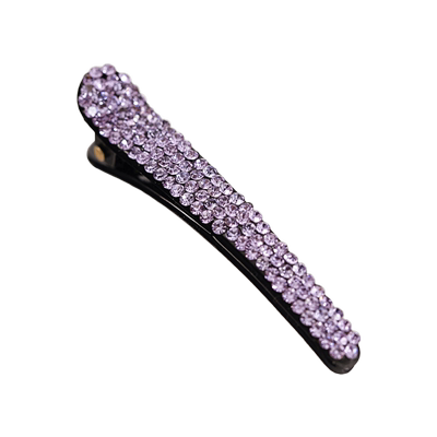 华饰夫边夹水钻气质刘海夹发饰