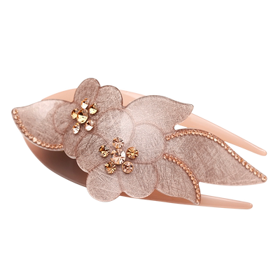 水钻鸭嘴夹后脑勺