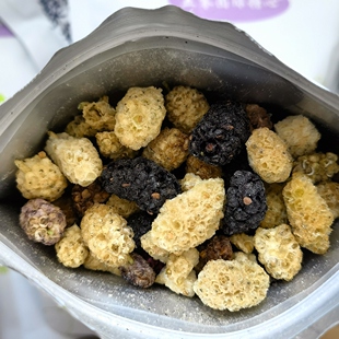 新疆冻干桑葚干桑梓子桑枣圆脆冬枣干零食图木舒克冻干杏无花果干