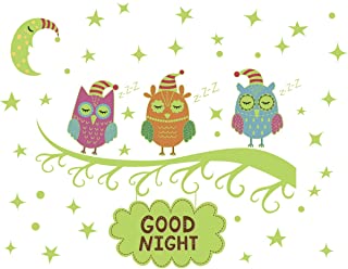 viiry glow in the dark stars and moon stickers for ceiling a