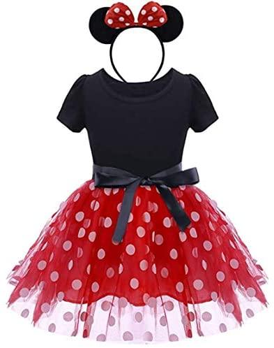 lkxfz baby girl dress toddler girl polka dots fancy dress up