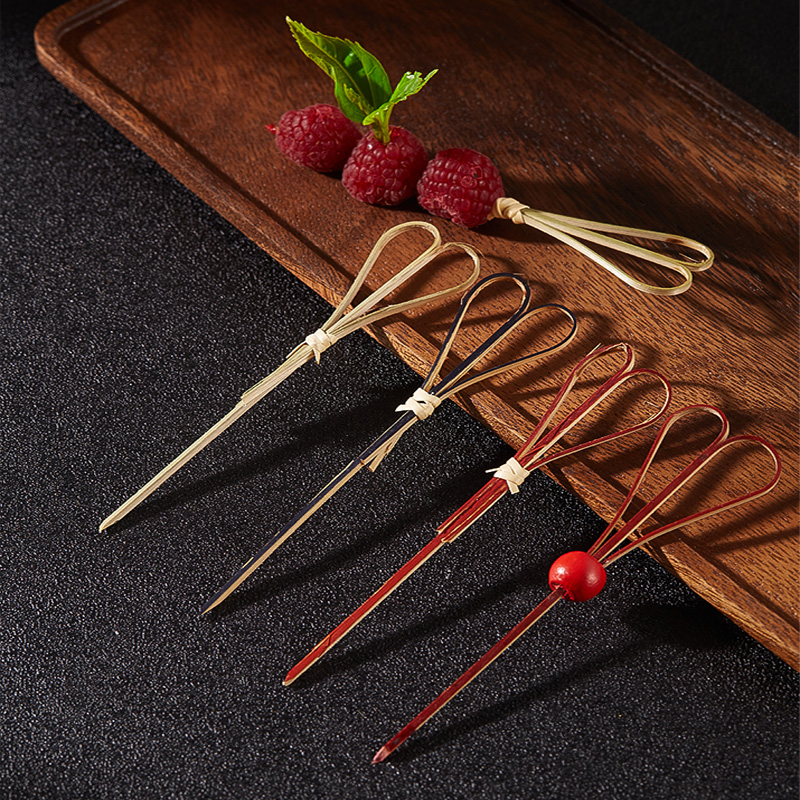 酒吧灵魂纯天然竹制酒签款式多种