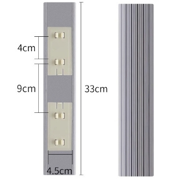 窄口通用对折式胶棉拖把头家用干湿两用吸水折叠海绵拖布实用便捷