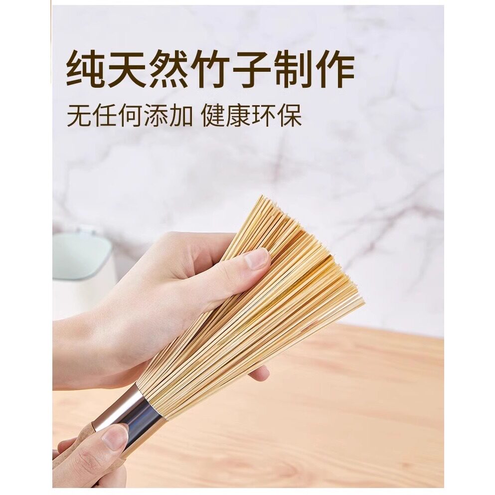 新款老式竹制锅刷厨房刷锅神器
