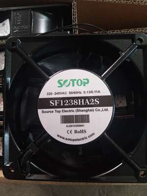 全新正品SOTOP SF1238HA2S 220V-240VAC 0.13/0.11A 机柜散热风扇