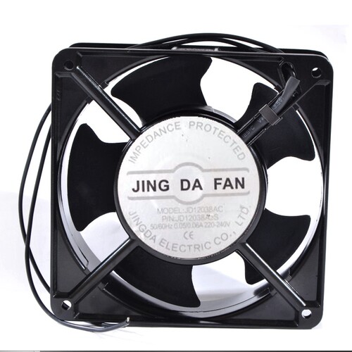 全新正品京达JD12038AC 220V 9225机柜8038交流12025散热风扇8025