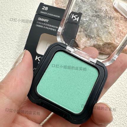 现货正品KIKO单色28号21号眼影Smart小方盒薄荷绿小猴子推荐浅紫