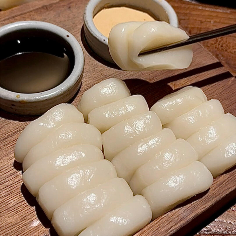 糯叽叽麻糍糕点 冷吃年糕非遗传承美食Q弹不粘牙零食糯米团子小吃