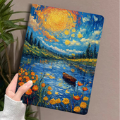 适用中兴云电脑Axon Pad平板保护套卡通w200ds硅胶软壳12.1全包防摔气囊W202DS皮套W205DS学习支架外套透明壳