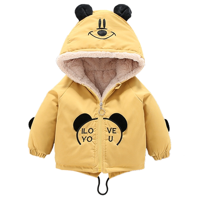 宝宝三层加绒加厚冬季外套套装