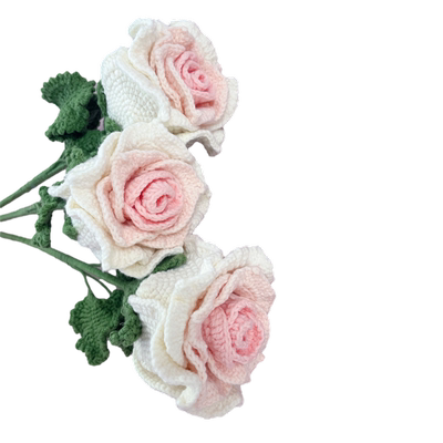 手工花束diy材料包毛线钩针