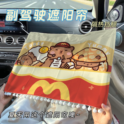 适用特斯拉遮阳帘modely焕新版3露营隐私车侧窗户防晒挡光窗帘丫