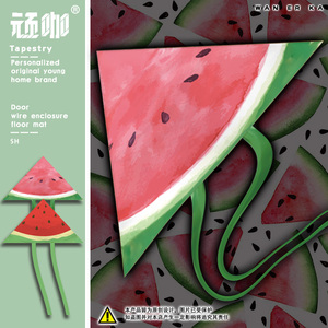 风筝山东潍坊 创意个性夏天清凉西瓜新手简单线轮易飞风筝二次元