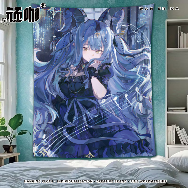 丰川祥子联动明日方舟挂布挂毯装饰画创意个性动漫隐私遮挡挂布