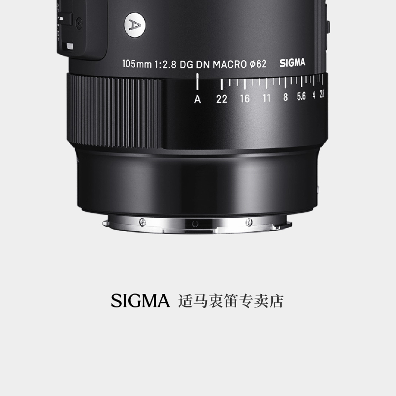 适马sigma 105mm F2.8 DG全幅专业微单花虫微距定焦镜头